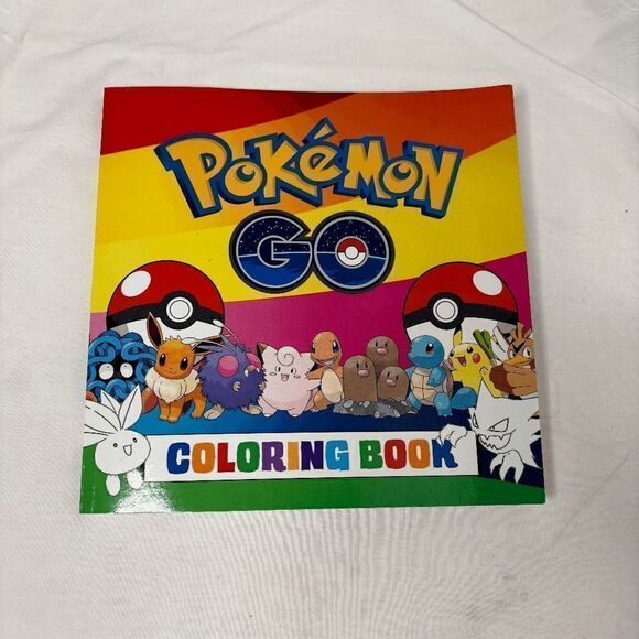 Pokémon Go Coloring Book - Contains Every Pokemon from the Pokemon Go Game 2016 - Picture 1 of 9